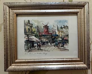 Belauze Style Paris Watercolor Prints