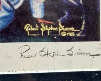 Robert Stephen Simon 'Boys of Summer, Men of Fall' Artist Proof Print