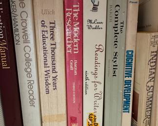Assorted Vintage Academic Textbooks