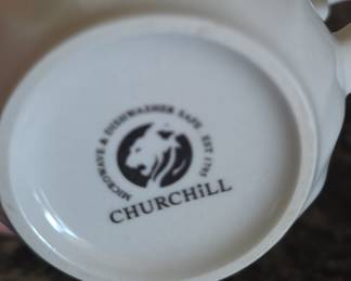 Churchill Finlandia Swirl Rim Mugs