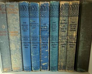 Collection of Vintage Nancy Drew and McGuffey's Reader Books