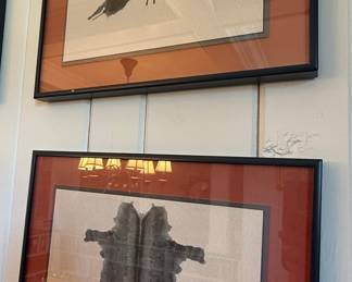 Rorschach Test Inkblot Prints