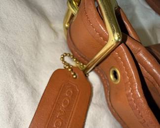 Vintage Coach 9951 Patricia's Legacy Leather Shoulder Bag