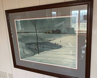Chumley Limited Edition Winter Scene Print