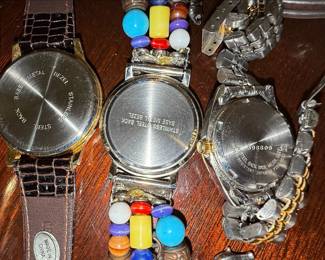 Collection of Six Fashion Wristwatches