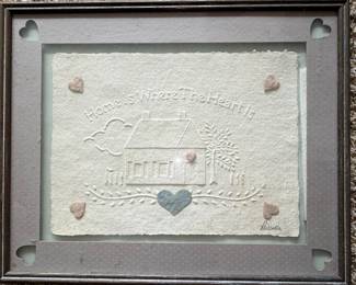 Figi Graphics Hand Cast Paper Art