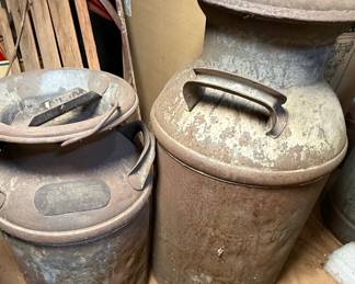 Vintage Dairy Milk Cans