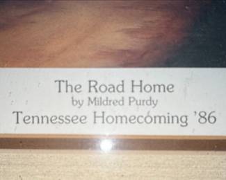 Mildred Purdy The Road Home Print