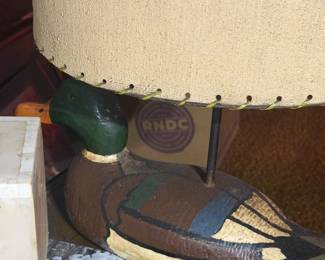 duck decoy lamp