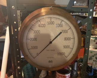 brass pressure gauge
