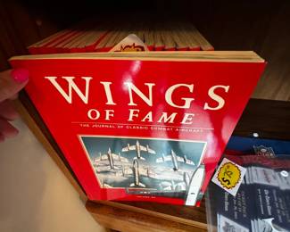 Wings of Fame Classic Combat Aircraft Collection Books
