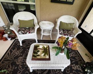 Wicker Patio Set