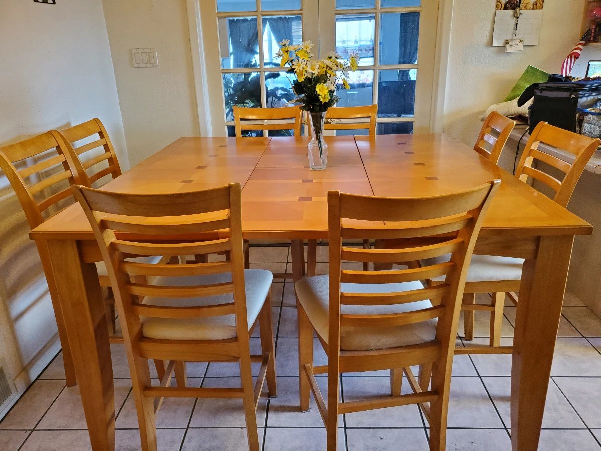 kitchen table extended