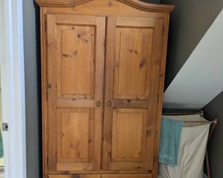 Armoires with ample room!
