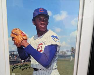 signed Furgie Jenkins framed picture
