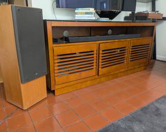 Media Console - sound bar& television NOT included