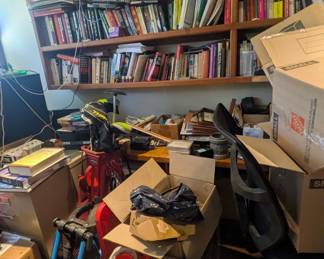 Books and office supplies galore