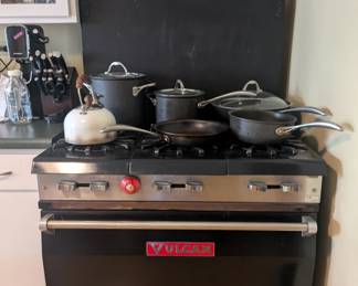 Vintage working Vulcan stove