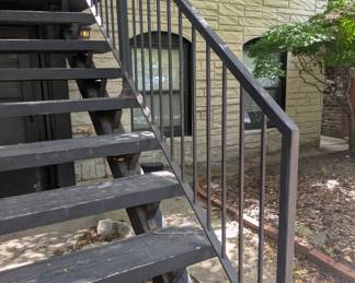 Iron railing and fence!