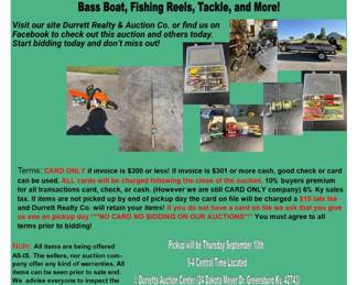 Bass boat sale bill