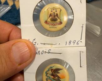 Antique State Pins