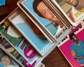 1960's & 1970's, Baseball/Basketball/Football Trading Cards