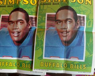 1960's & 1970's, Baseball/Basketball/Football Trading Cards