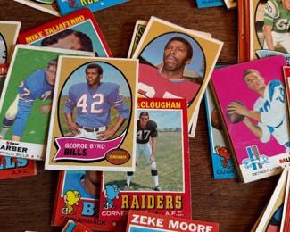 1960's & 1970's, Baseball/Basketball/Football Trading Cards