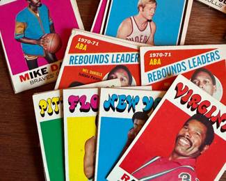 1960's & 1970's, Baseball/Basketball/Football Trading Cards