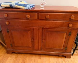 Wood Storage Cabinet