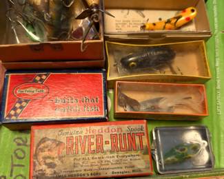 Vintage Fishing Lures & Reels and Accessories