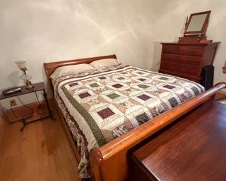 Sleighed Bed