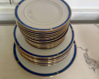 Aida Bleu China Set - Christofle