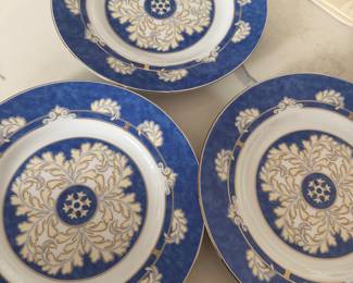 Aida Bleu China Set - Christofle