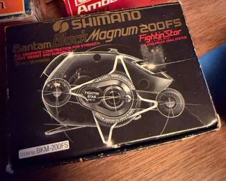 Shimano Bantam Black Magnum Reel