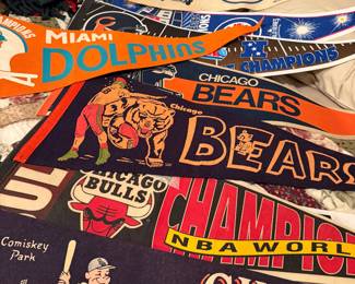 Cubs/Bears and WhiteSox Pennants