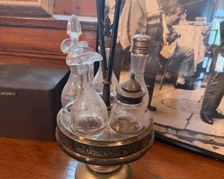 Victorian Castor Cruet Set