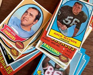 1960's & 1970's, Baseball/Basketball/Football Trading Cards