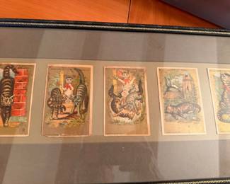 Victorian Trading Cards - Cats