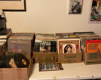 Lots of vinyls