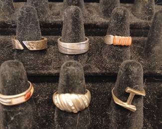 Sterling silver rings