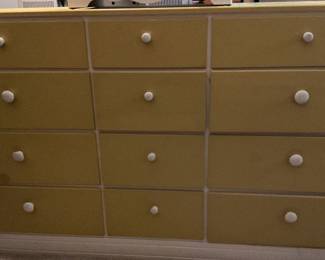 Yellow dresser 34x56x15