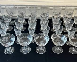 Waterford Lismore Crystal Stemware Collection