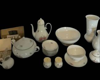 Rosenthal, Kaiser, and German Porcelain with Bleikristall