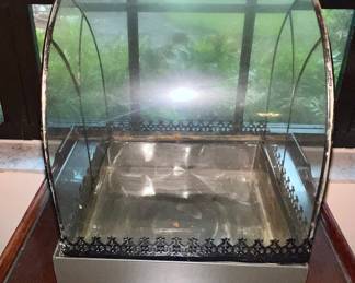 H Potter Curved Glass Terrarium Wardian Case