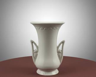Abingdon Pottery White Vase