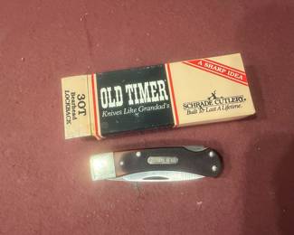 Schrade Old Timer 30T Bearhead Lockback Knife