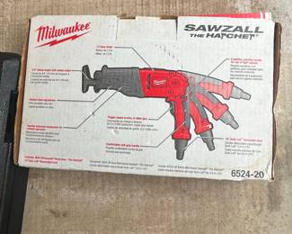 Milwaukee Sawzall The Hatchet Model 6524-20