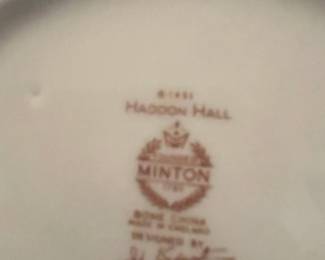 Minton Haddon Hall Sugar Bowl