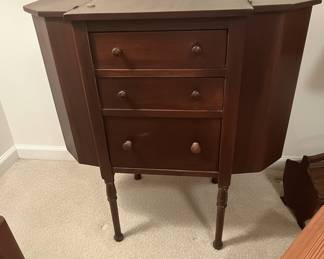 Antique Martha Washington Sewing Cabinet